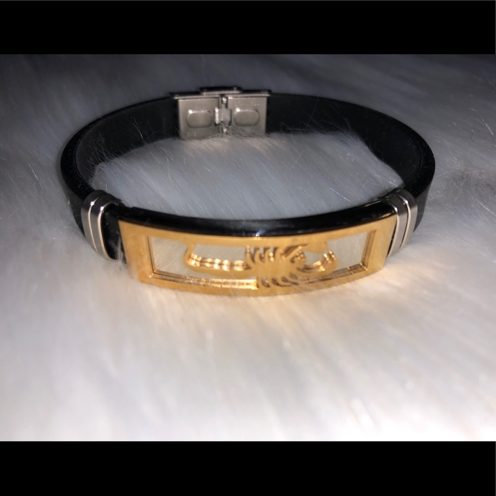 Gold Scorpion Bracelet